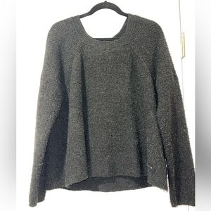 Abercrombie And Fitch Black Sweater with tie back